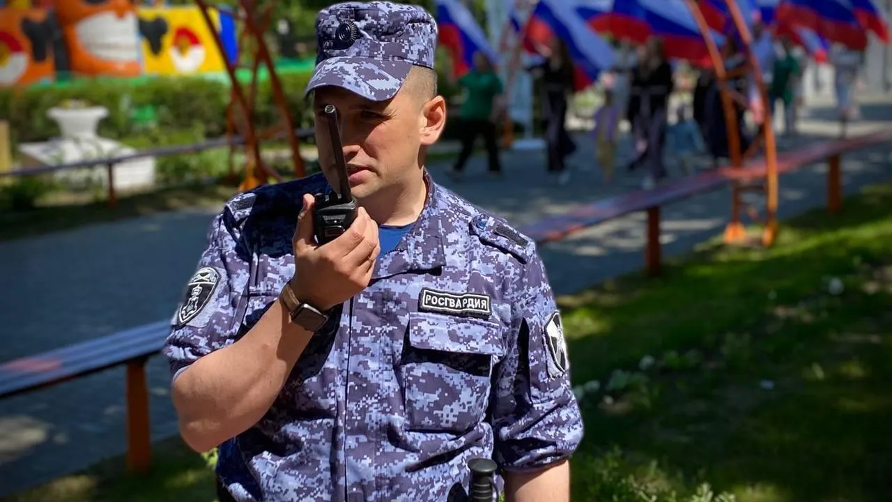 Подмосковные росгвардейцы обеспечили правопорядок на Гастрономическом фестивале в Истре