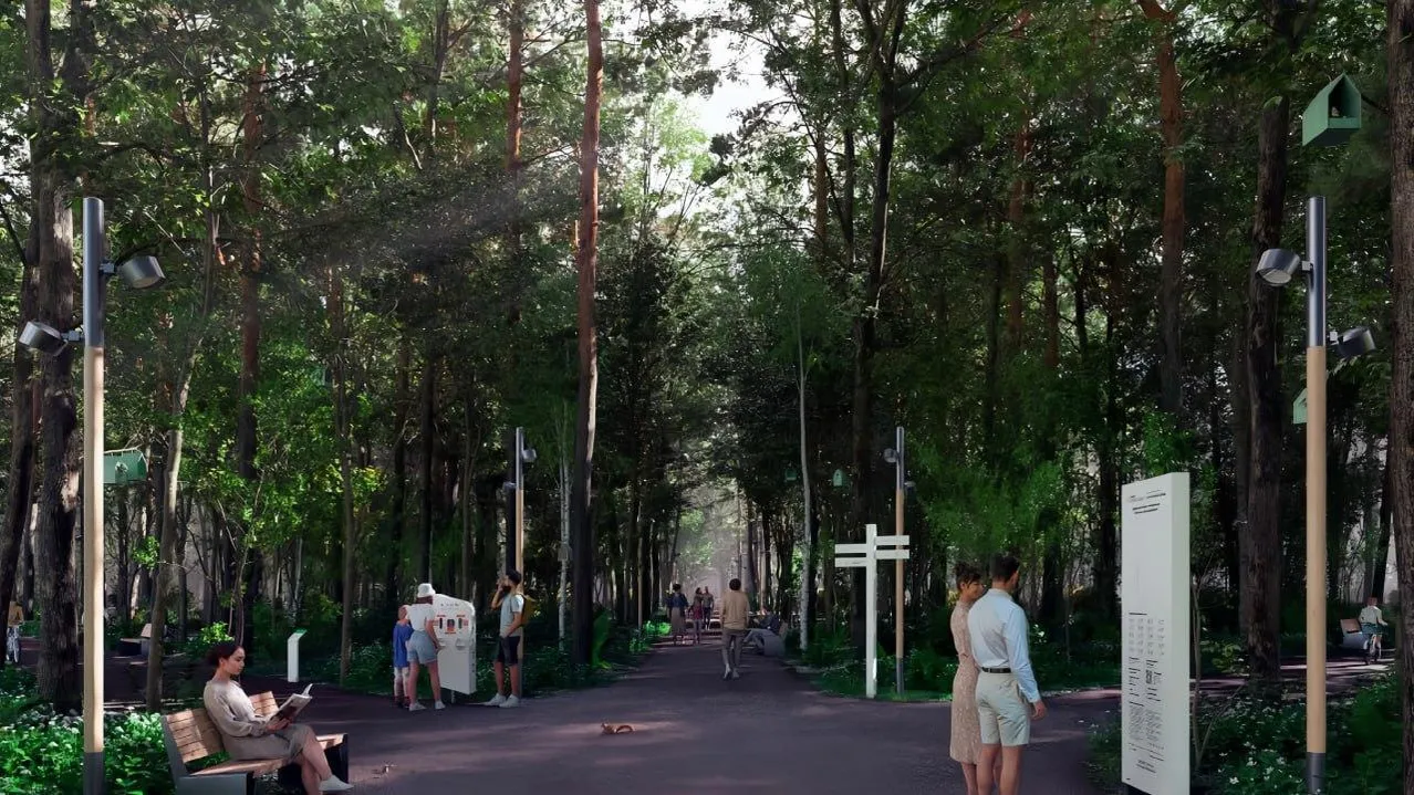 Раменский округ приступает к масштабному улучшению территории городского парка