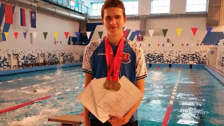 Домодедовский пловец стал чемпионом Подмосковья среди лиц с интеллектуальными нарушениями
