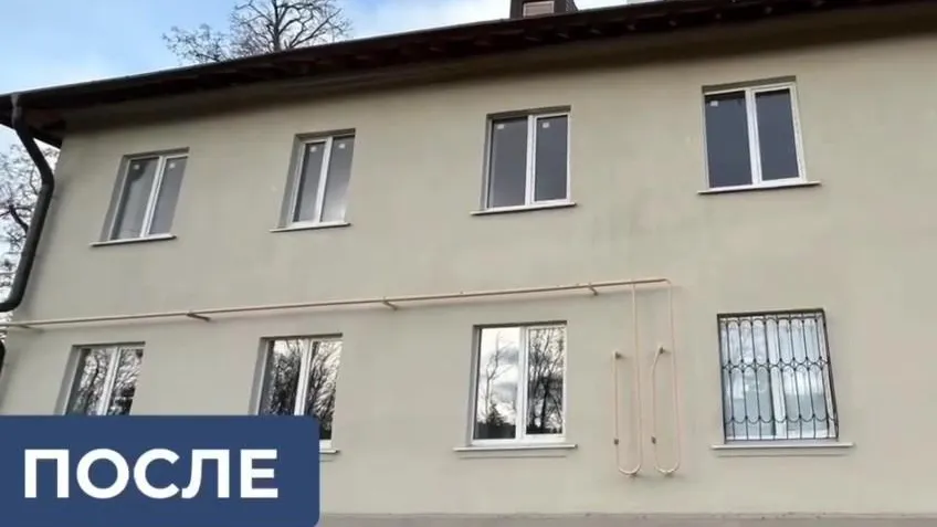 Строители Подмосковья восстановили жилой дом в Орджоникидзевском районе Мариуполя