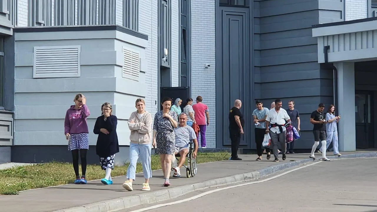 В больнице Истры прошла тренировка по эвакуации пациентов и персонала