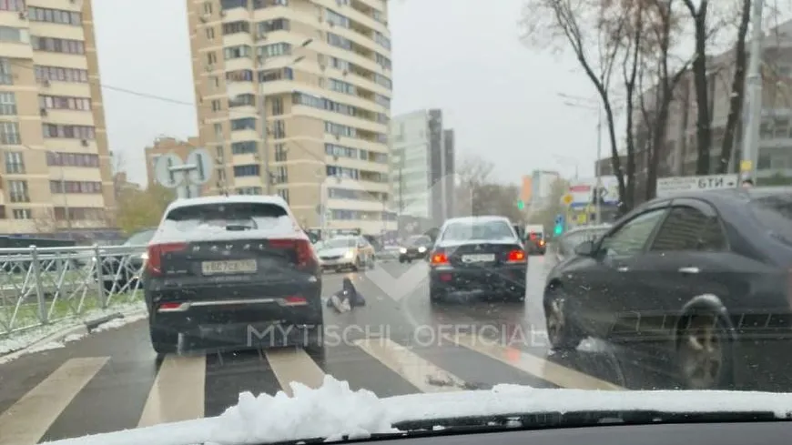 Водитель каршеринга сбил велосипедиста в Мытищах
