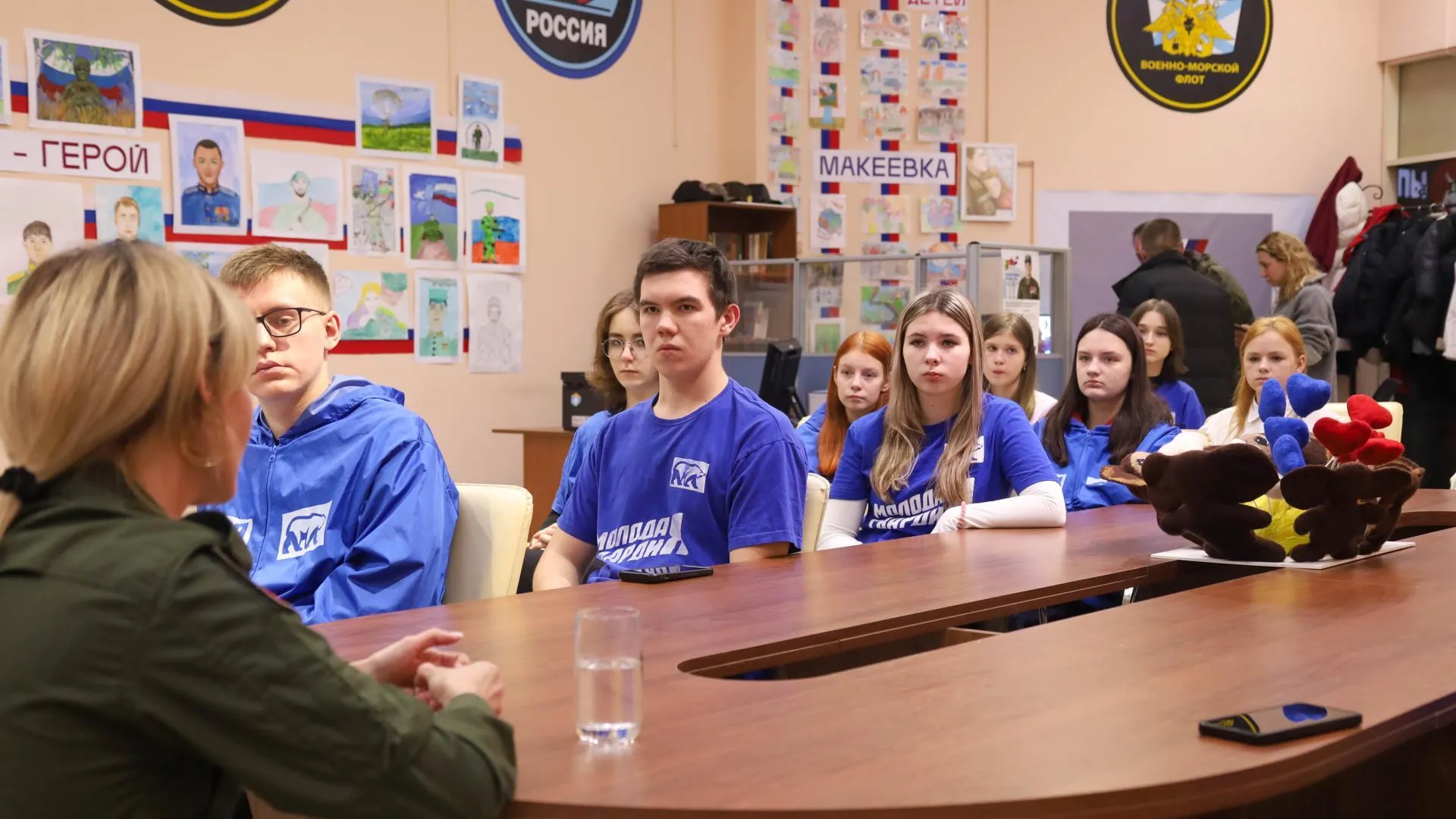 Военный корреспондент провела урок мужества для молодежи Солнечногорска