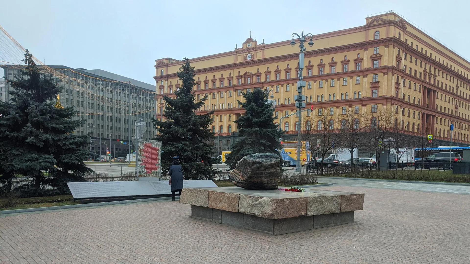 Глава СПЧ Фадеев считает, что Соловецкий камень нужно перенести с Лубянки