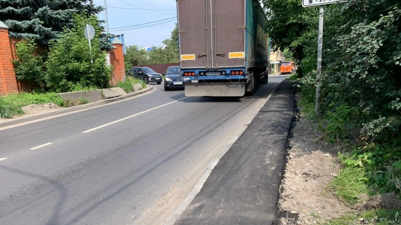 Тротуар на Пригородной улице в Балашихе отремонтировали по просьбе жительницы