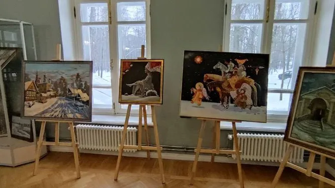 В округе Красногорск стартовала выставка «Зимняя рапсодия»