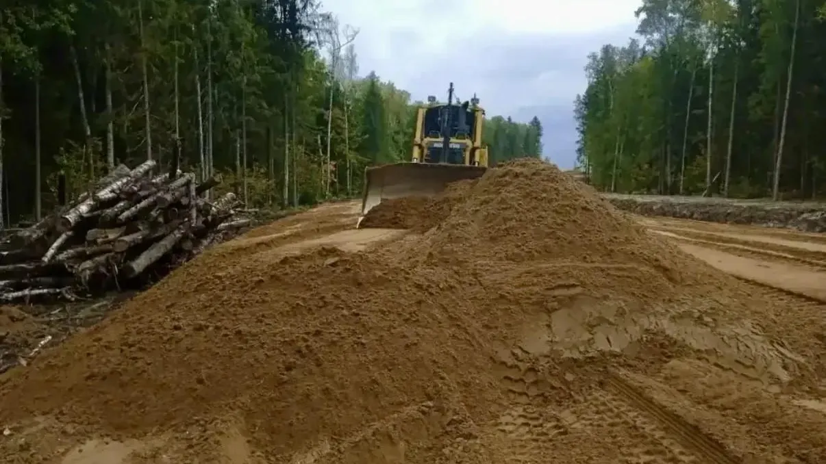 В Наро-Фоминском округе начали монтаж трубы на дороге к ОРЦ «Селятино»