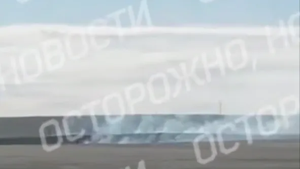 Беспилотник рухнул в Казахстане недалеко от границы с Россией