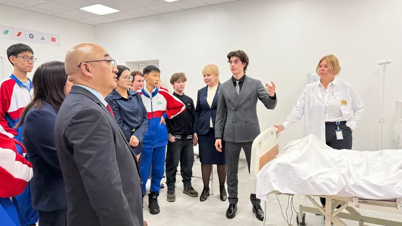 Дмитровский техникум принял делегацию школьников из Китая 9 февраля