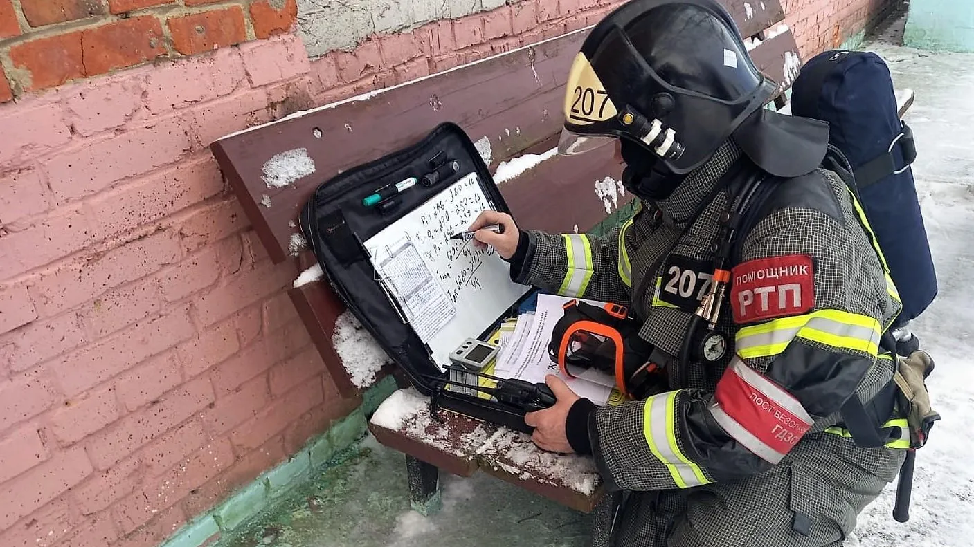 Спасатели провели учения по тушению условного возгорания в котельной Серебряных Прудов