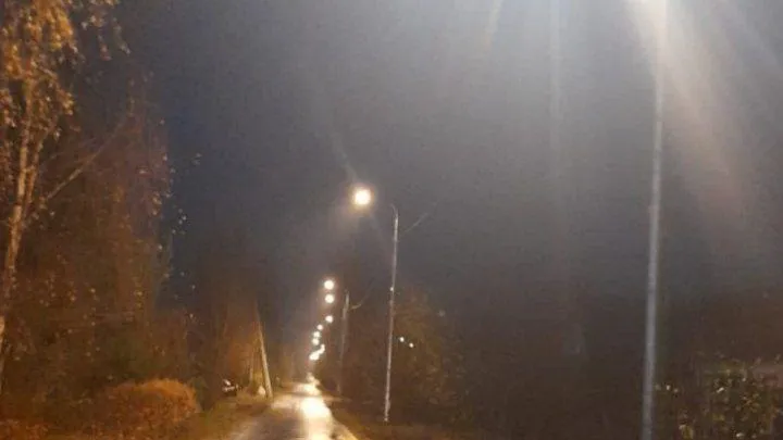 Новое уличное освещение установлено в Верее Наро-Фоминского округа