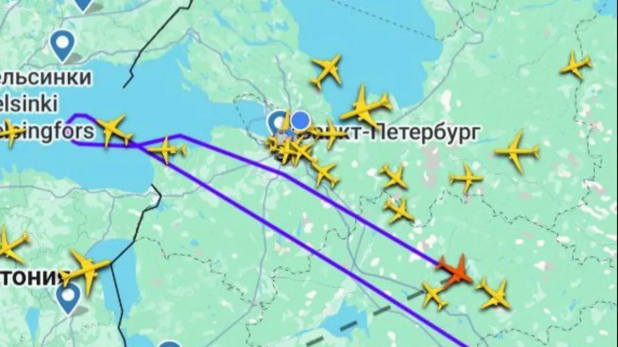 Рейс Москва-Калининград возвращается в Шереметьево из-за неполадок