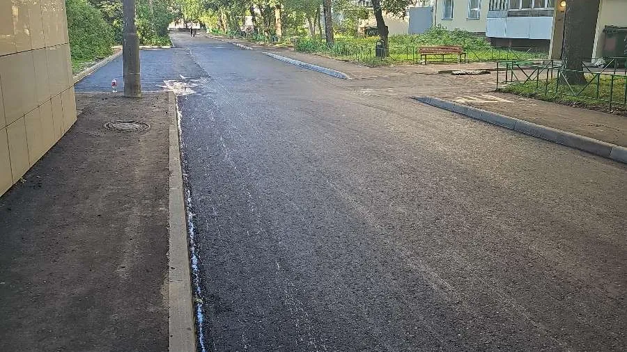 В округе Фрязино завершаются работы по благоустройству территорий