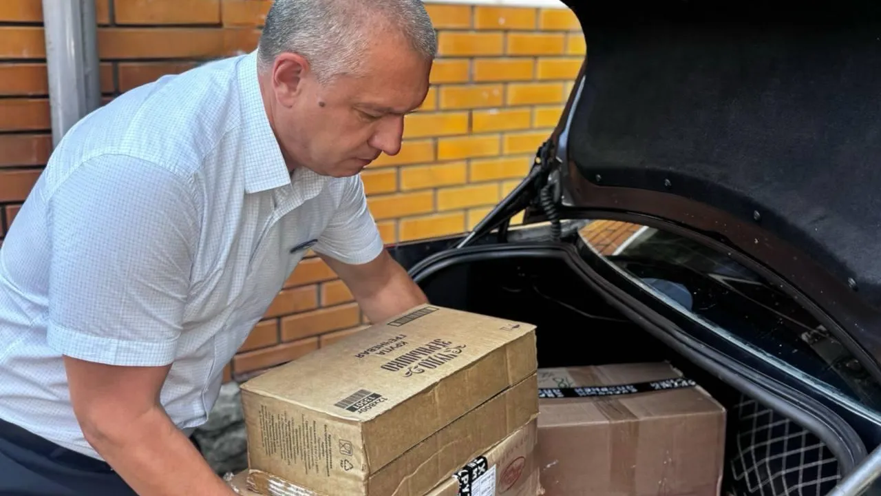 Подольск передал гуманитарный груз участникам СВО 5 августа