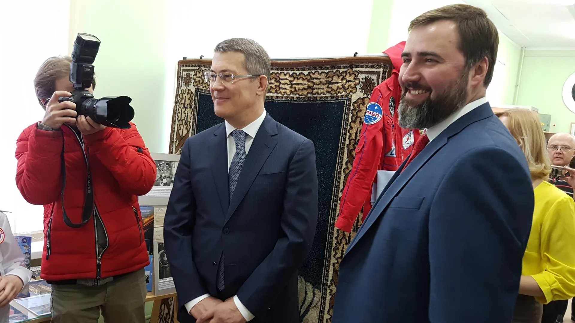 Замминистра образования Подмосковья высоко оценил музей космонавтики в школе Красногорска