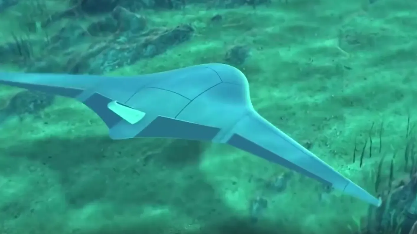 США проводят испытания гигантского подводного дрона Manta Ray