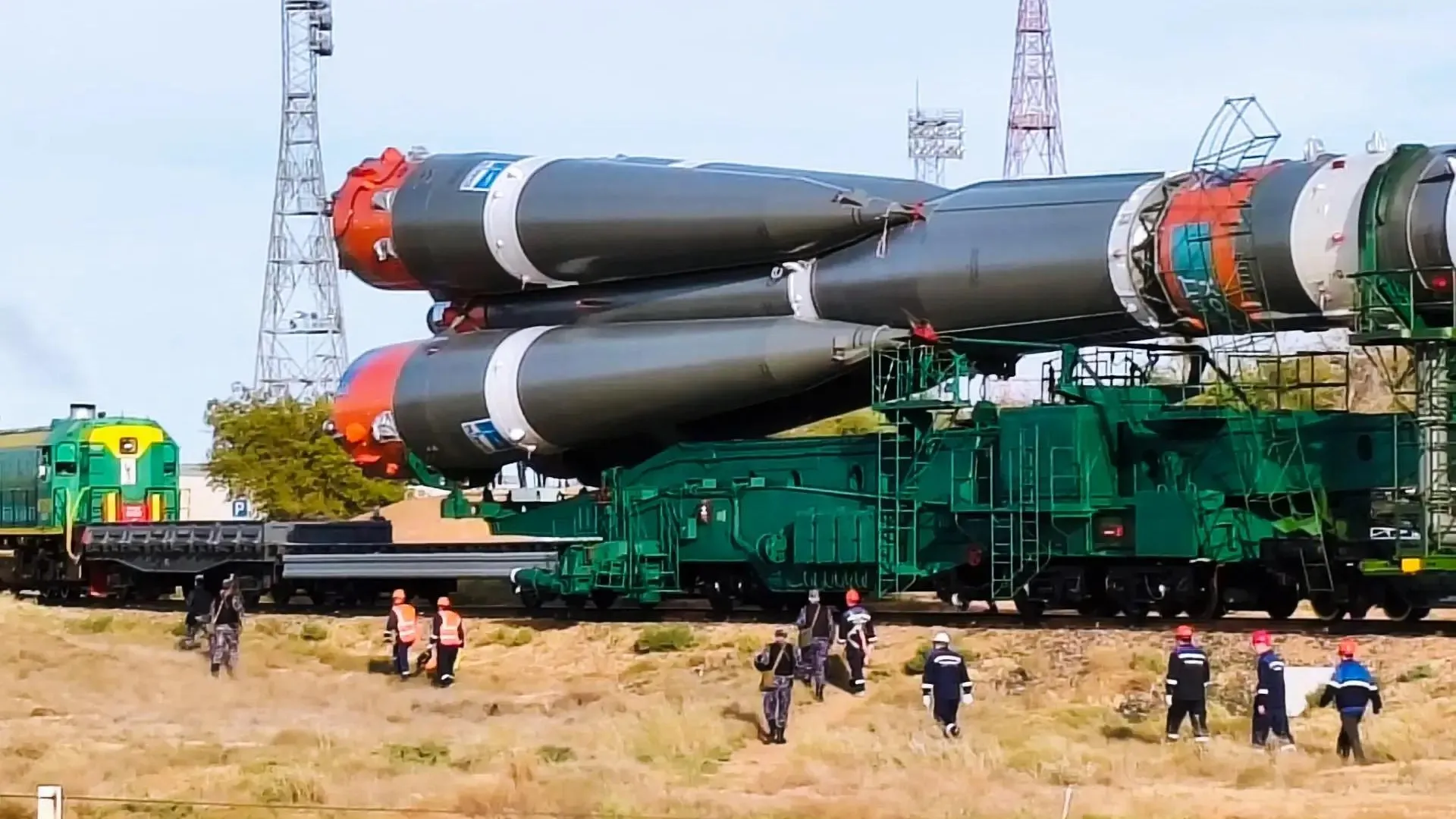 Росгвардия Подмосковья сопроводила ракету «Союз-2.1а» на Байконуре