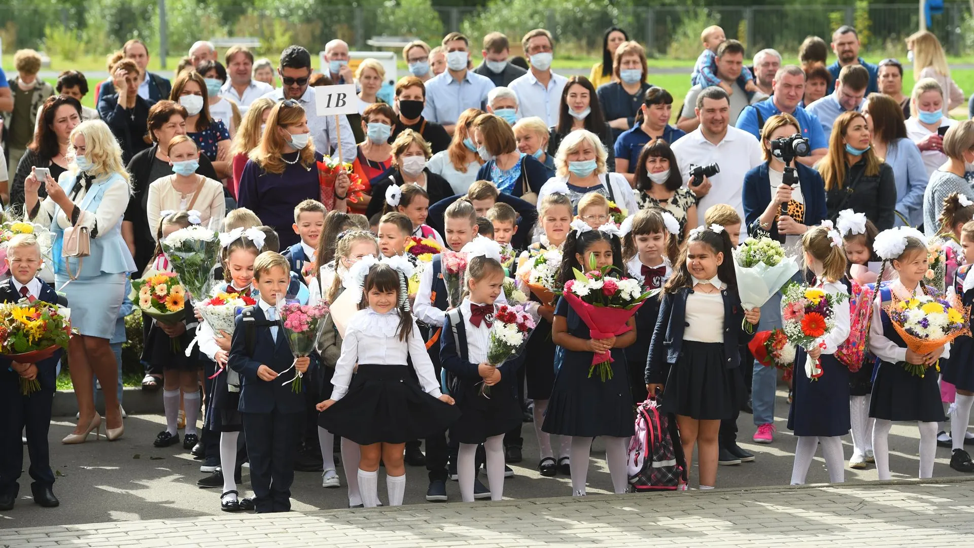 Линейки на 1 сентября пройдут во всех школах Красногорска в традиционном формате