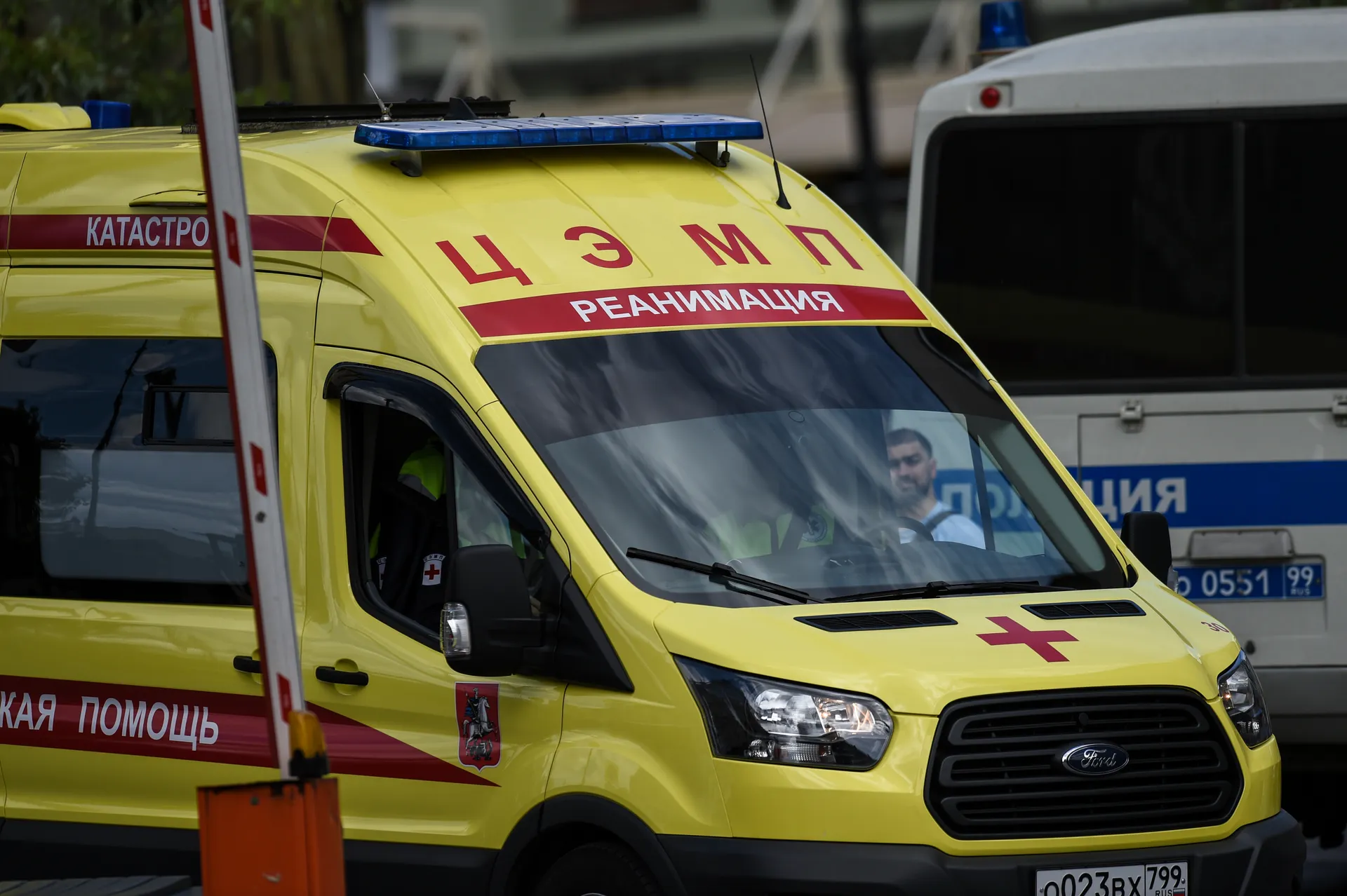 Экстренные службы на улицах Москвы