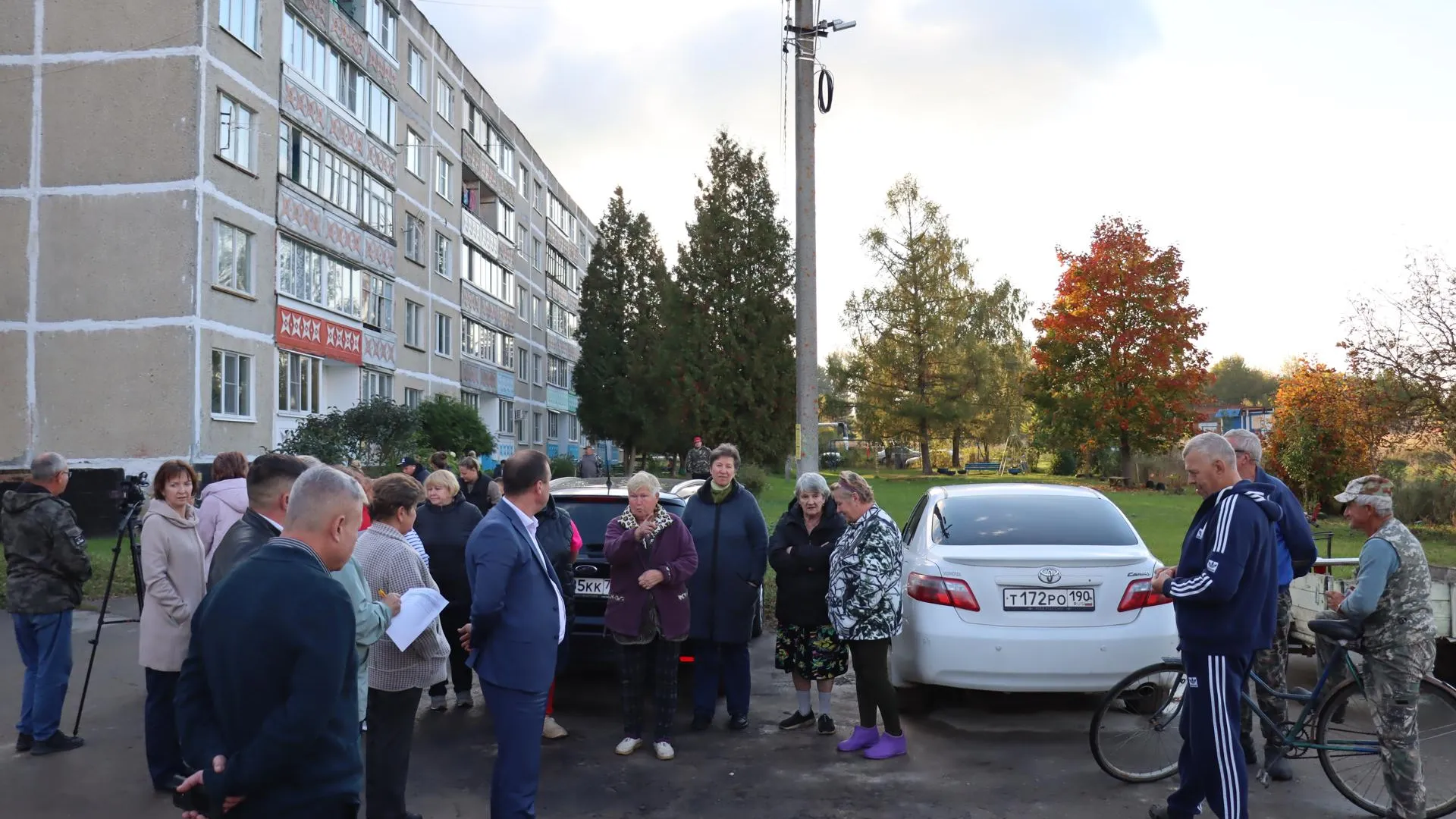 В Видном благоустраивают парк, а в Ступине — новую пешеходную зону