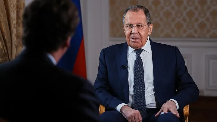 Интервью Лаврова Такеру Карлсону: о позиции России, президенте США и об ограниченном ядерном ударе