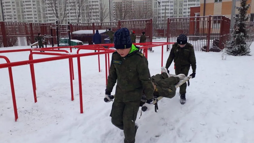 Очередной этап соревнований ко Дню Героев Отечества провели в школе №32 Подольска