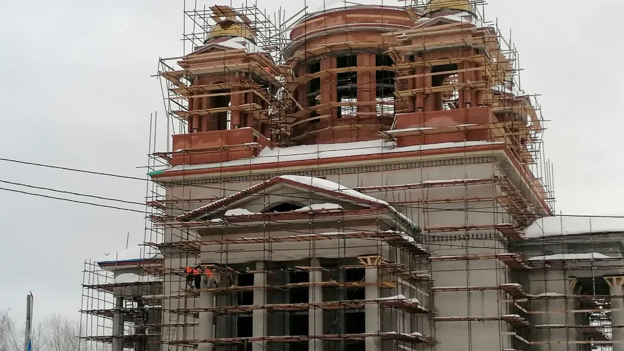 В Подольске возобновили строительство храма в Кузнечиках