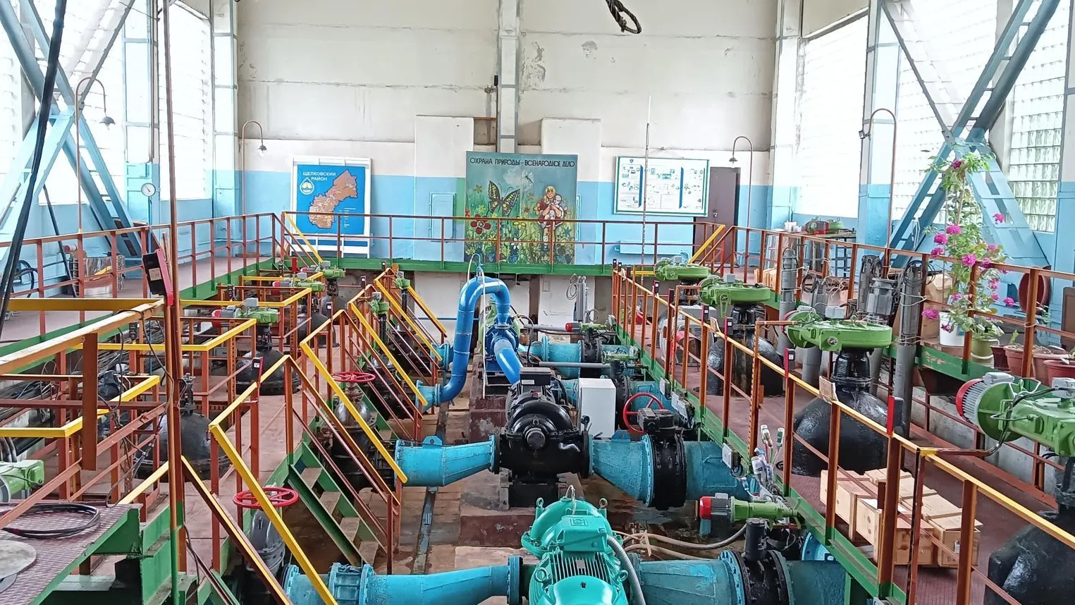 «Щелковский водоканал» приступил к помывке самых больших в городе резервуаров чистой воды