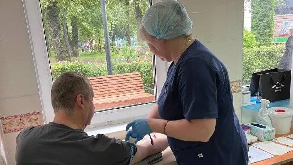 Более 40 жителей Подольска проверили свое здоровье в парке округа на выходных