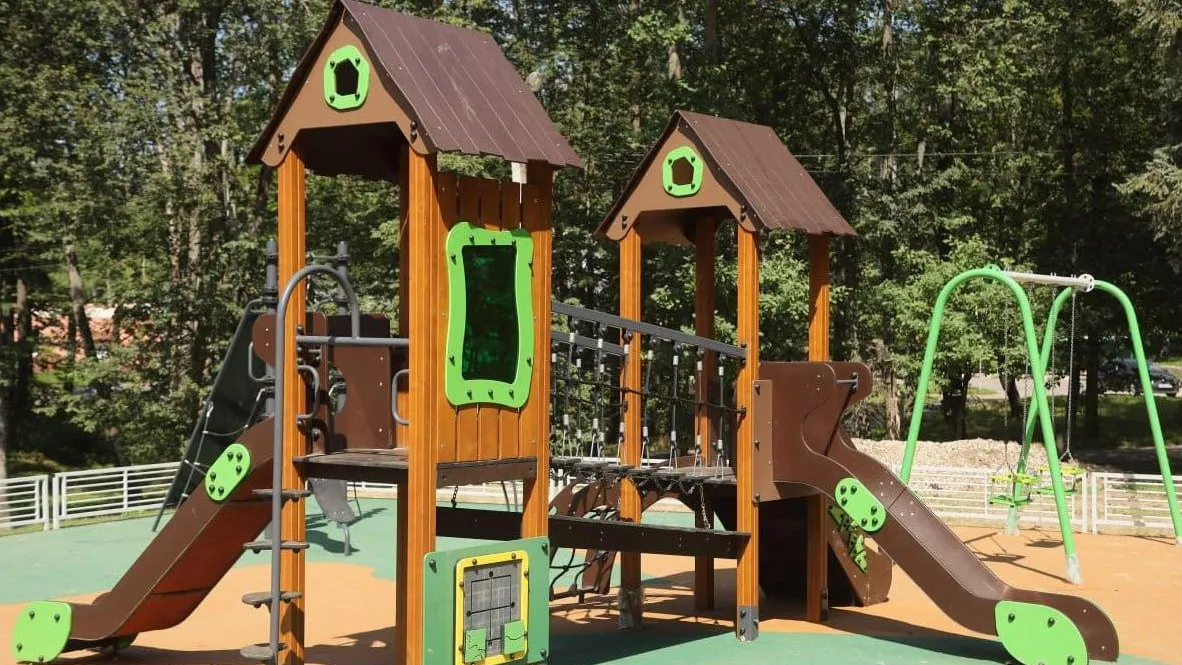 В Сергиево-Посадском округе за год модернизировали 19 игровых площадок