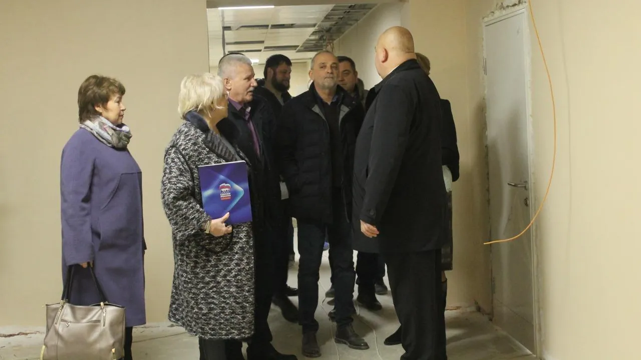 Монтаж отопительной системы завершают в поликлинике микрорайона Кутузово в Подольске