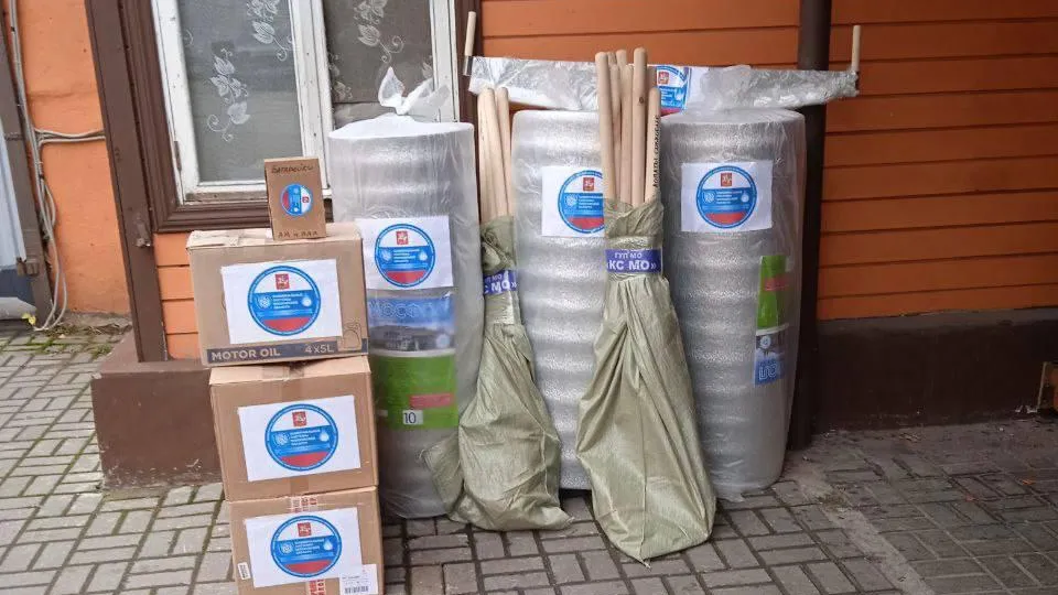 Коммунальщики Подмосковья продолжают оказывать помощь мобилизованным