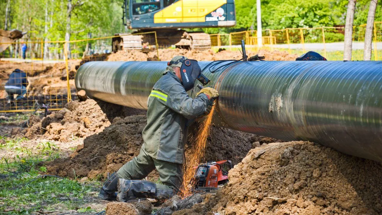 Свыше 15,5 км газопроводов построили в Новой Москве с начала года