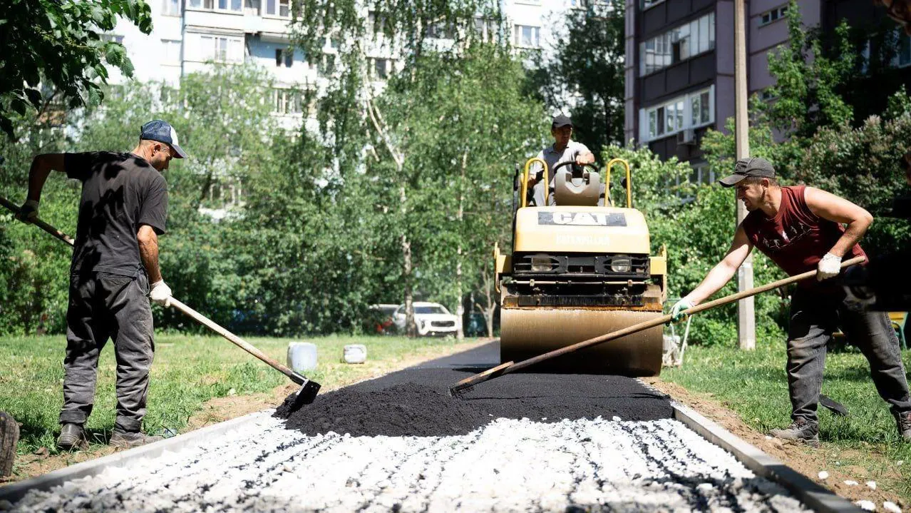 В 12 дворах Люберец завершили работы по комплексному благоустройству