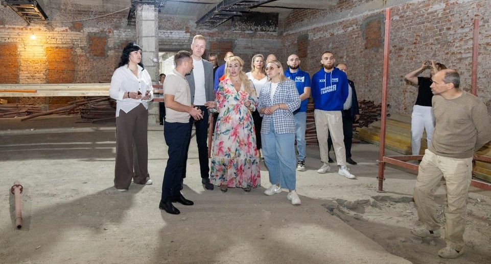 В Электростали капремонт КЦ «Октябрь» выполнили почти на 40%