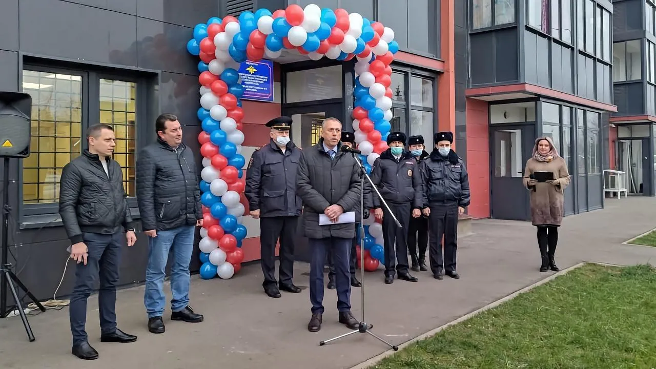 Новый участковый пункт полиции открыли в микрорайоне Финский в Щелкове