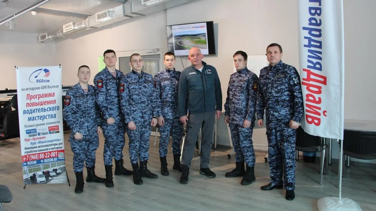 Курсанты «Гвардейской смены» стали участниками программы «Росгвардия Драйв» в Подмосковье