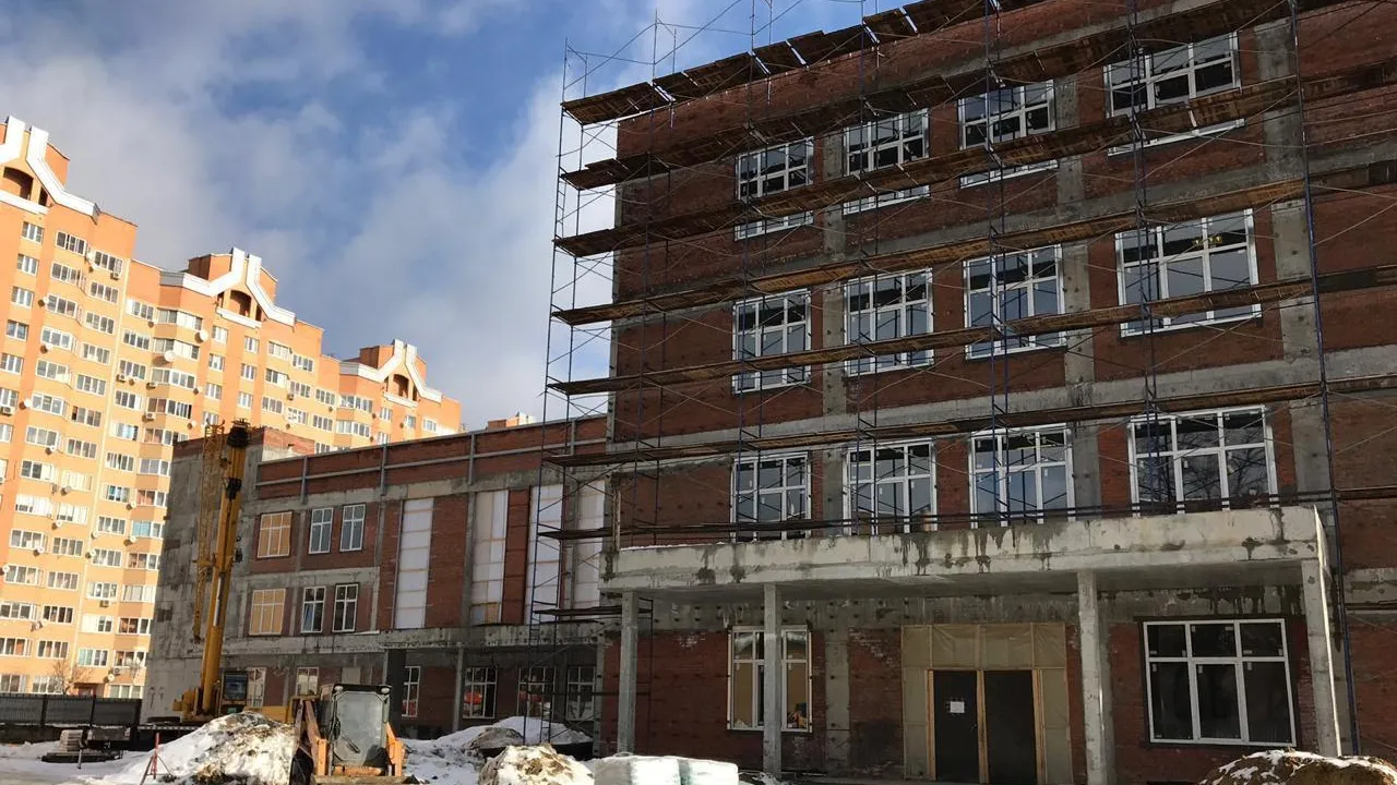Школу с бассейном в Ступине введут в эксплуатацию в 2019 году