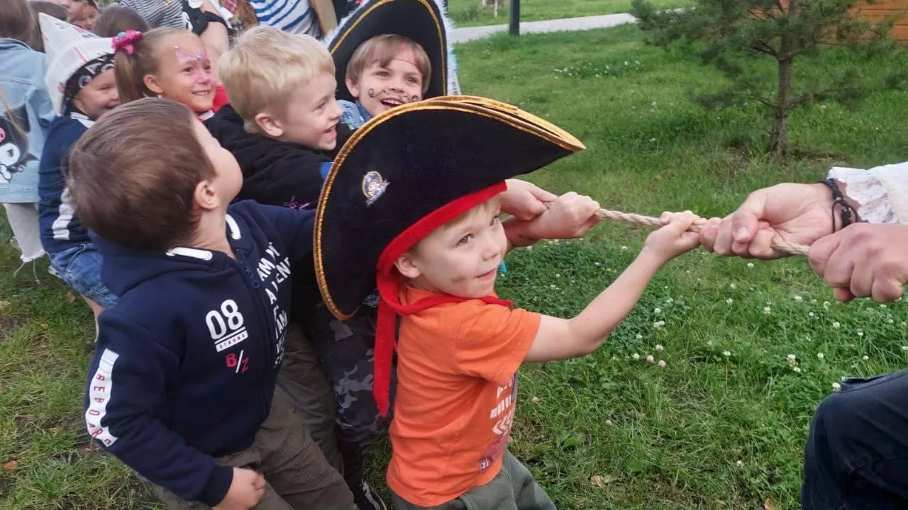 В парке «Дубрава» Павлово-Посадского округа прошла «Пиратская вечеринка»
