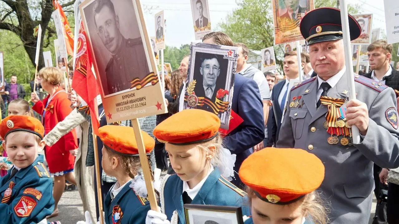 Стал известен маршрут колонны «Бессмертного полка» в Красногорске