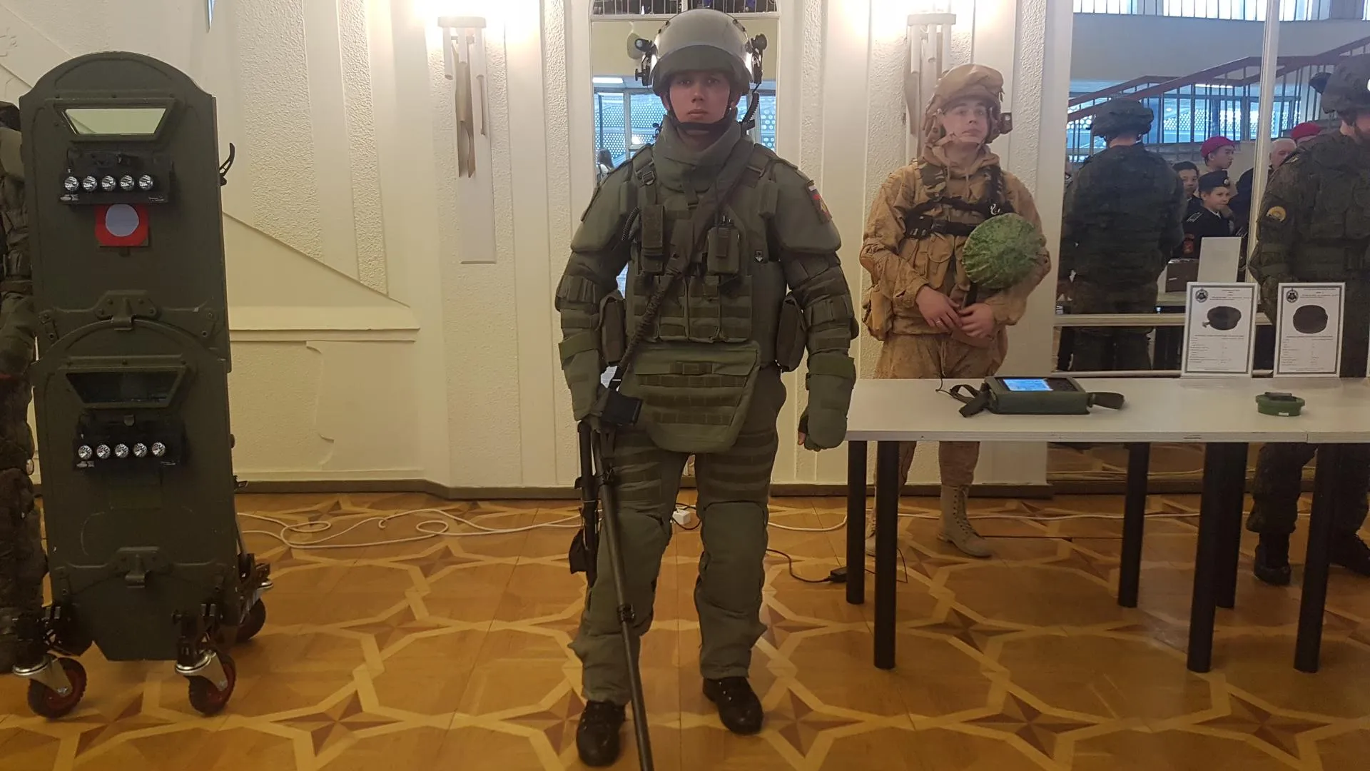 Современное инженерное вооружение представили на выставке в Красногорске