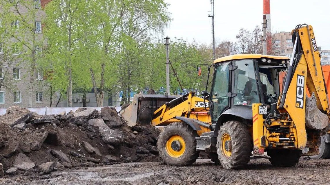 Тропиночную сеть начали прокладывать на месте сквера в Ступине