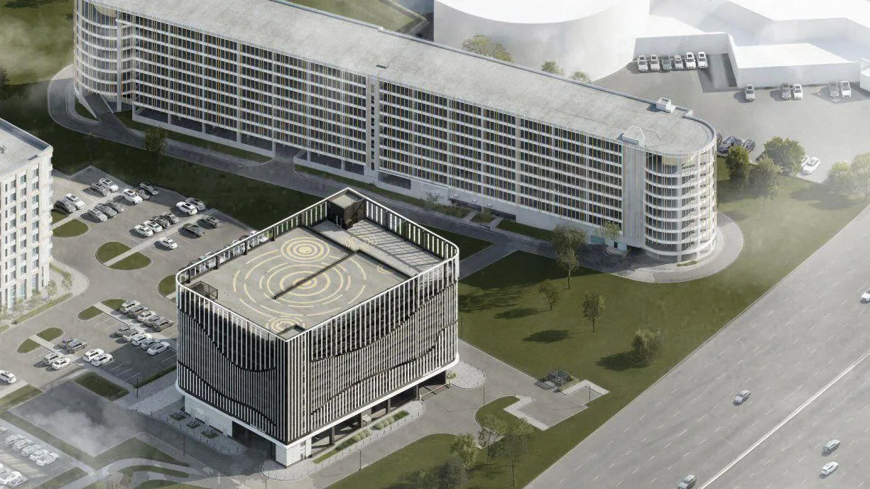 В Одинцовском округе построят паркинг с фасадами в стиле водной стихии