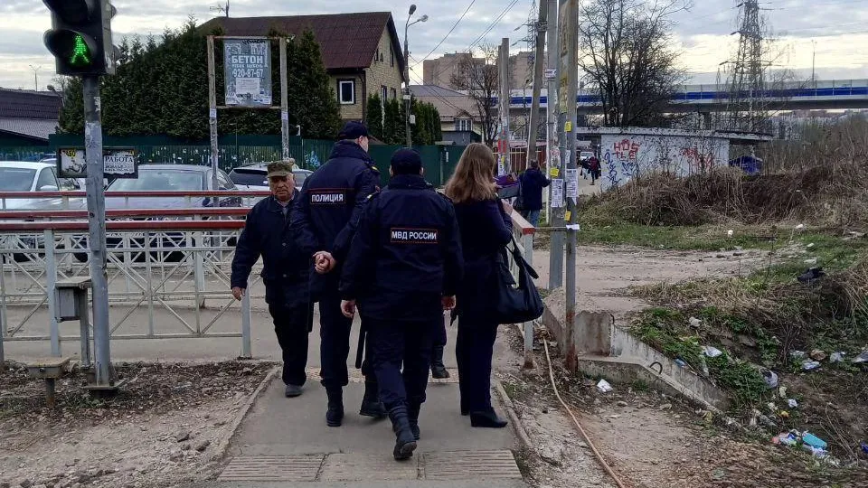 В Пушкине устранили «опасную тропу» на железной дороге