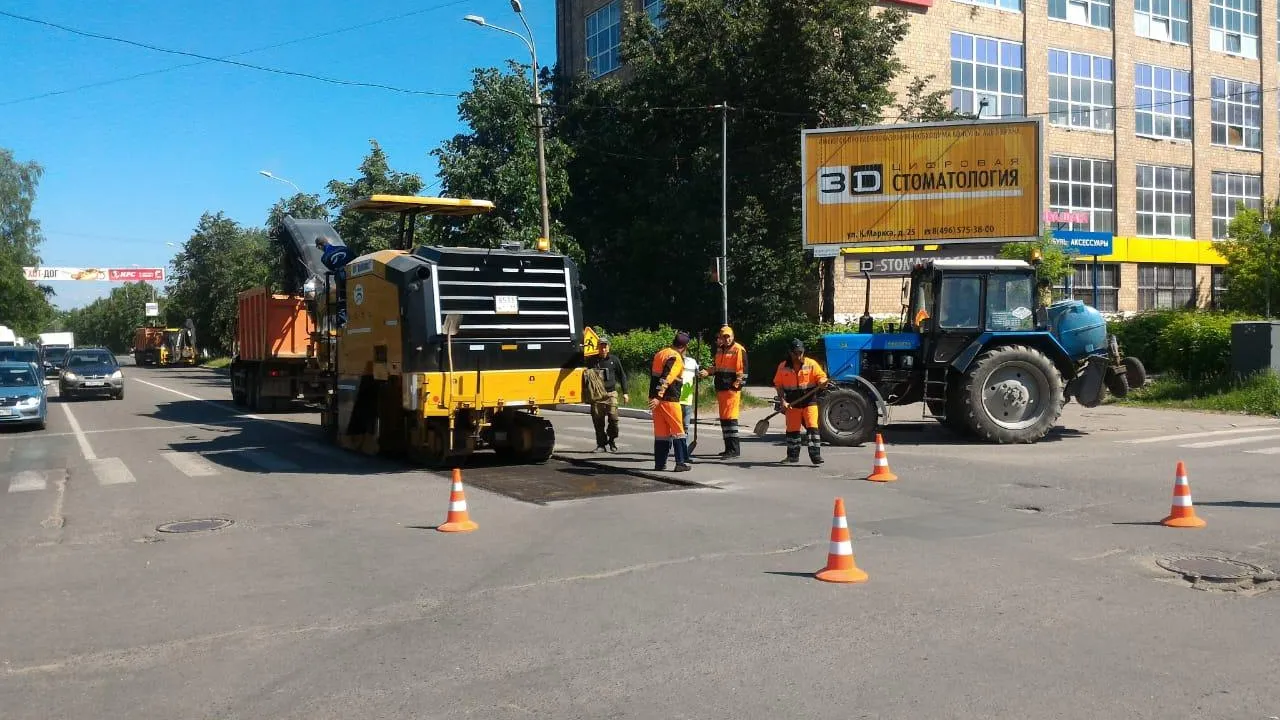 Губернатор Подмосковья поблагодарил дорожников за добросовестный труд
