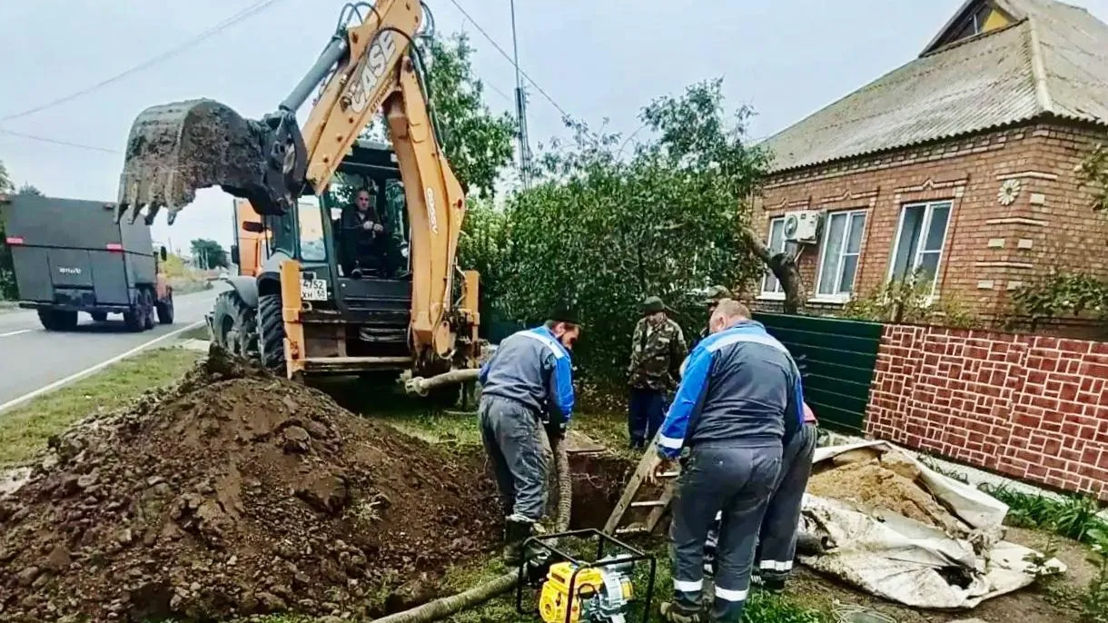 Мособлводоканал заменил насос в селе Павлополь Новоазовского округа