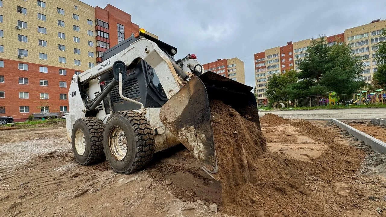 В Дубне завершается первый этап обустройства нового сквера