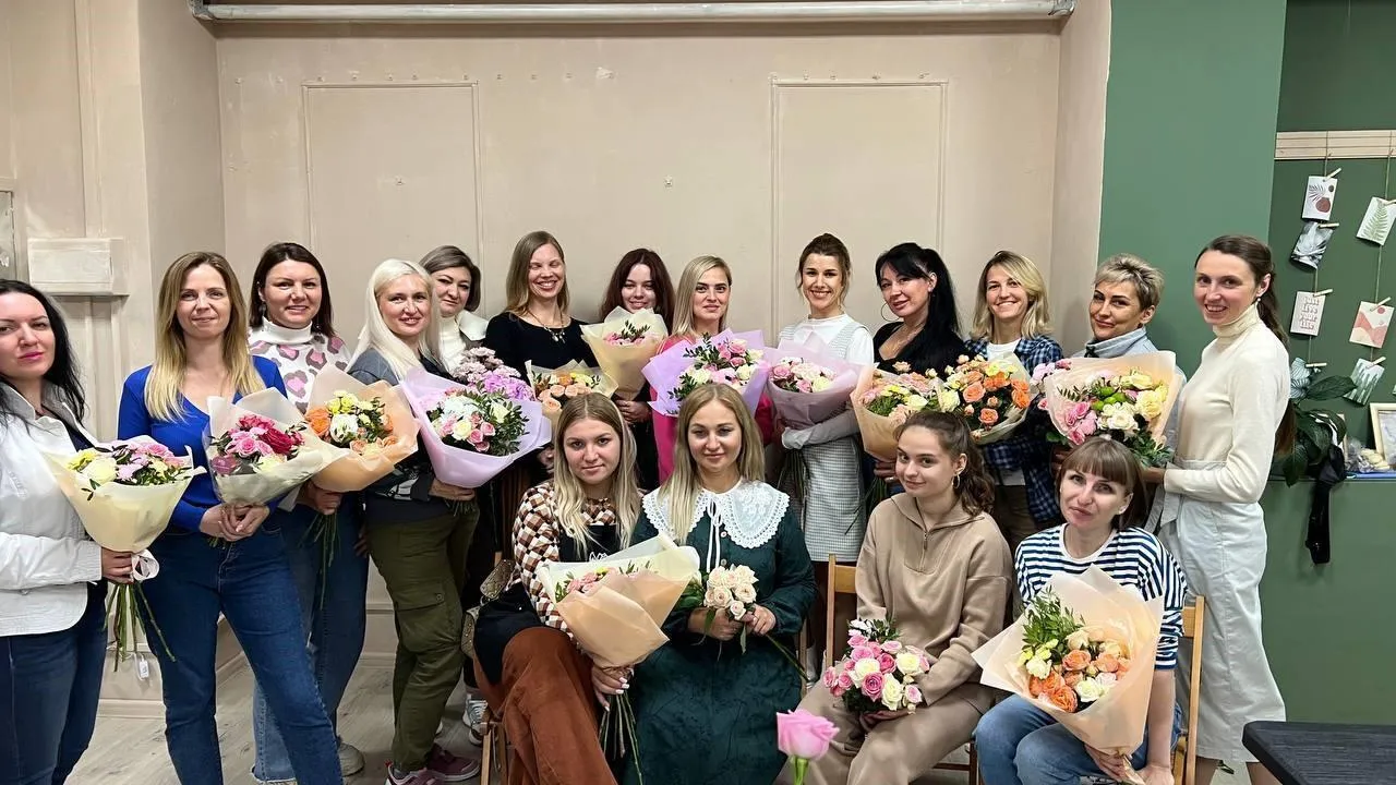 В Подмосковье завершились мастер‑классы по флористике для самозанятых