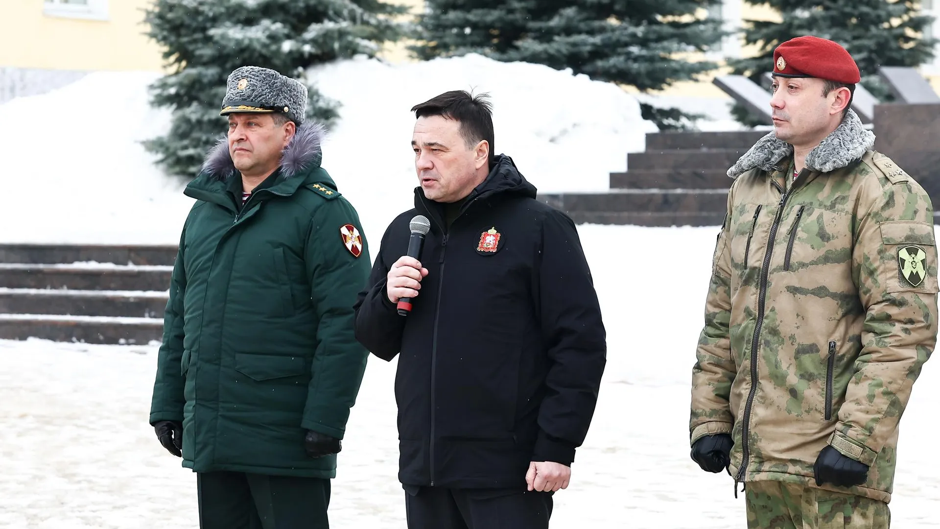 Андрей Воробьев призвал вернувшихся из зоны СВО выступать перед школьниками Подмосковья
