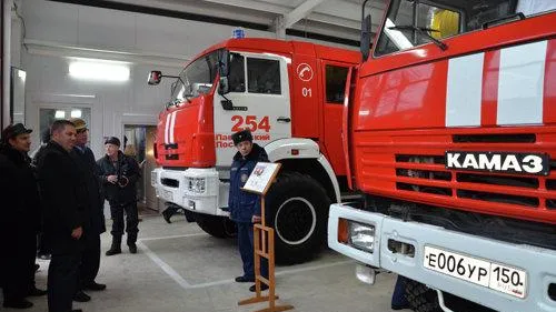 Пожарное депо в поселке Люберец планируют открыть до конца 2018 года